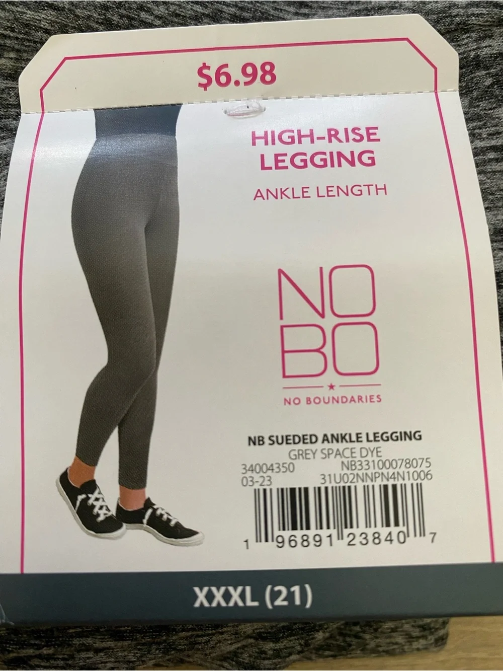 XXL Hi-Rise Ankle Length Legging